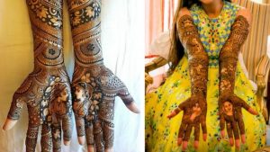 Bride mehndi