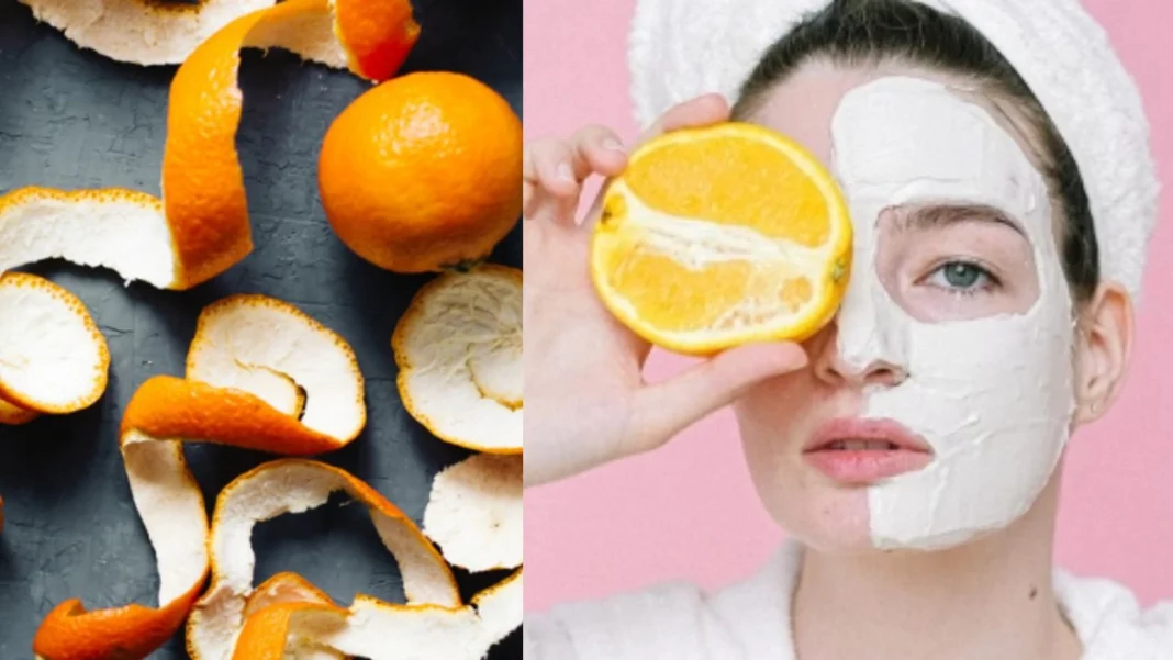 Orange Peel face Mask