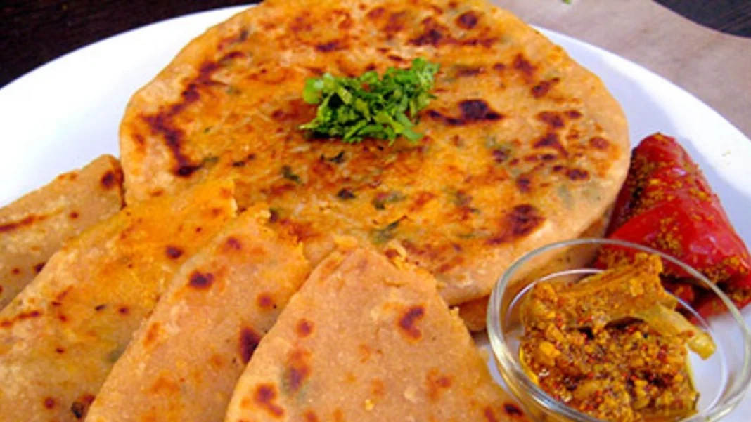 Veggies Rice Paratha Recipe