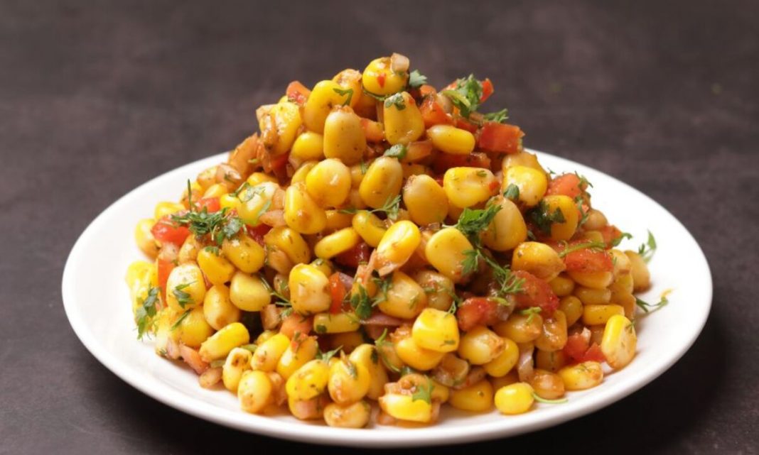 Corn Chaat Recipe