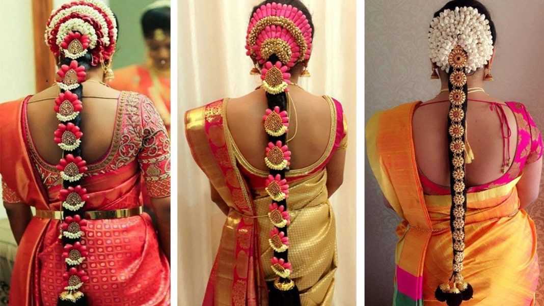 South Indian Bridal Hair Style