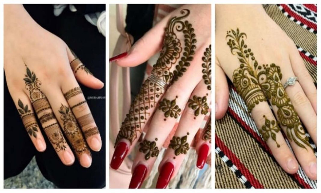 Small Finger Mehndi Designs