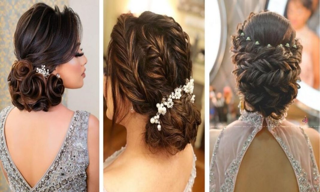 Saree Bun Hair Style