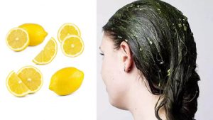 Mint and lemon Hair mask