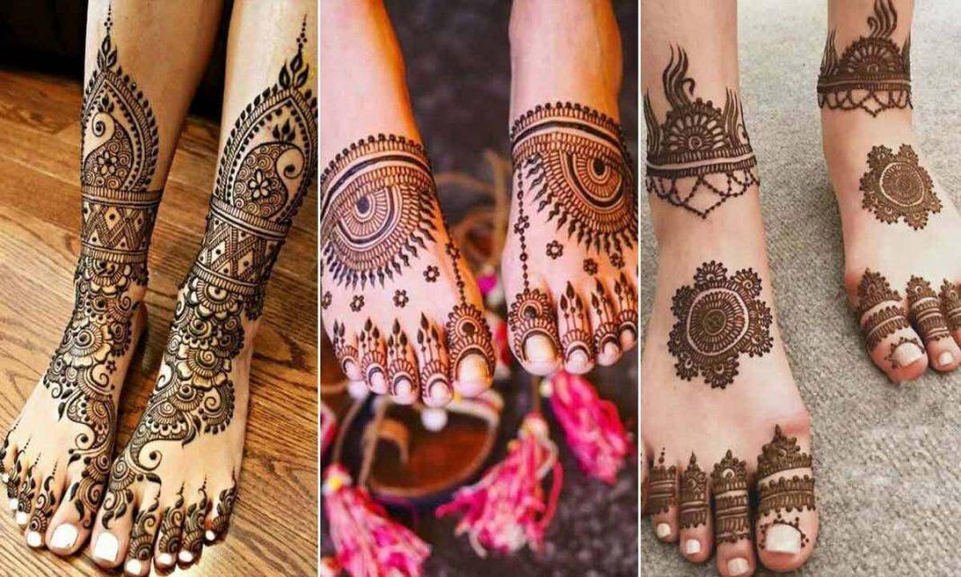 Bridal Foot Mehndi Designs