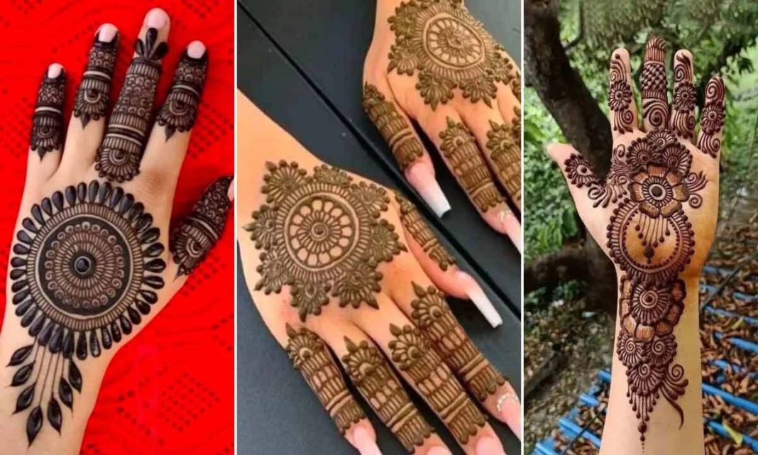 Circle Mehndi Designs