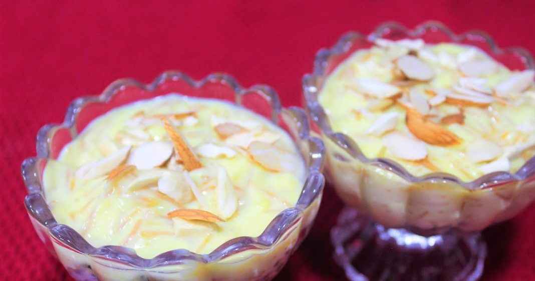 Sewai Custard Recipe