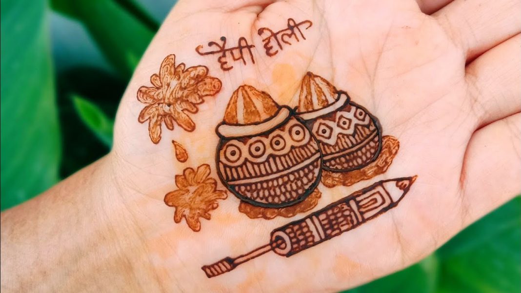 Holi Mehndi Designs